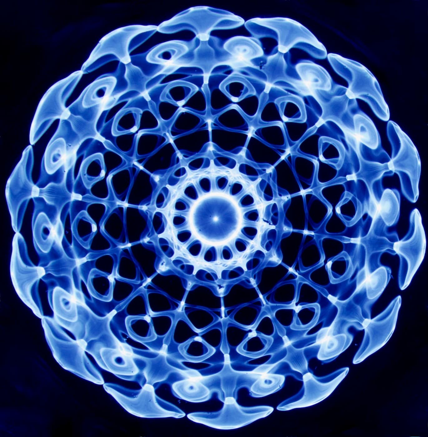 Sound rippling through water